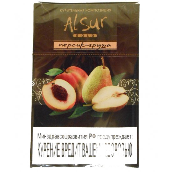 Безникотиновая смесь AL SUR 50г персик - груша