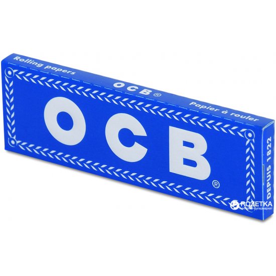 Бумага сигаретная ОСВ BLUE 100шт