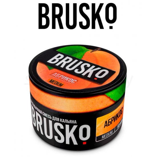 BRUSKO, 50 Г, АБРИКОС, MEDIUM