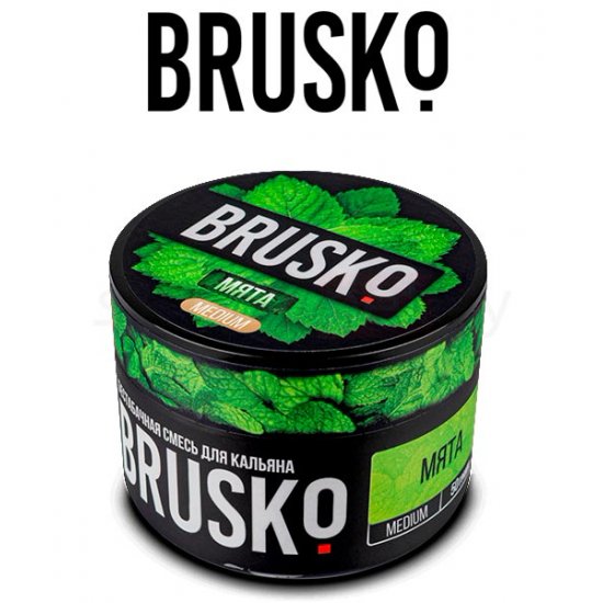 BRUSKO, 50 Г, МЯТА, MEDIUM