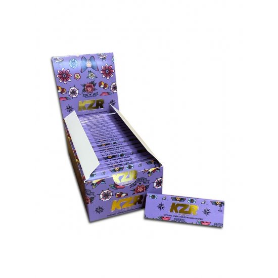 БумагаKZR Tattoo purple Single Wide