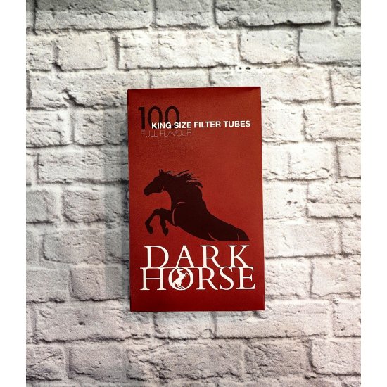 Сигаретные гильзы DARK HORSE Pull Flavour, 100шт
