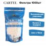 Фильтры для сигарет "Cartel" 6мм Slim 1000шт